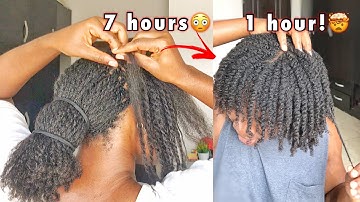 SHOCKING😳! Super Fast Mini Twists Method/ Never Waste Time Again/ 7hrs To 1hr
