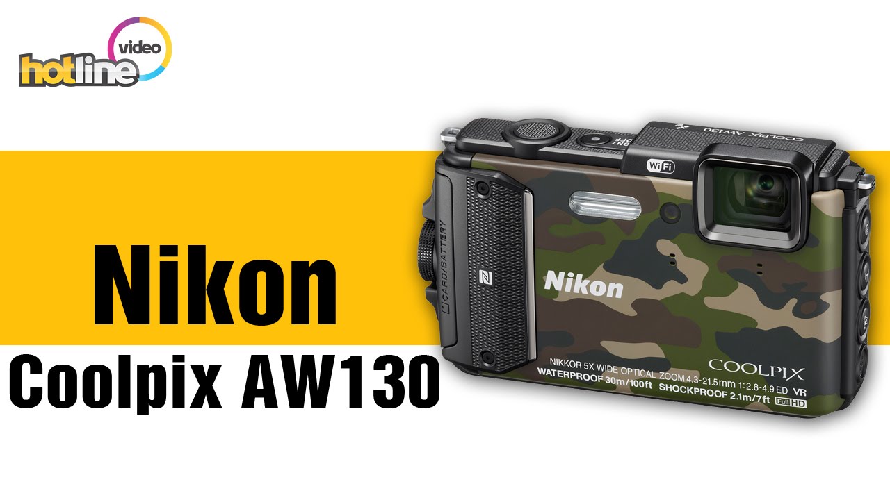 Nikon Coolpix AW130 - очередная версии компактного аппарата для