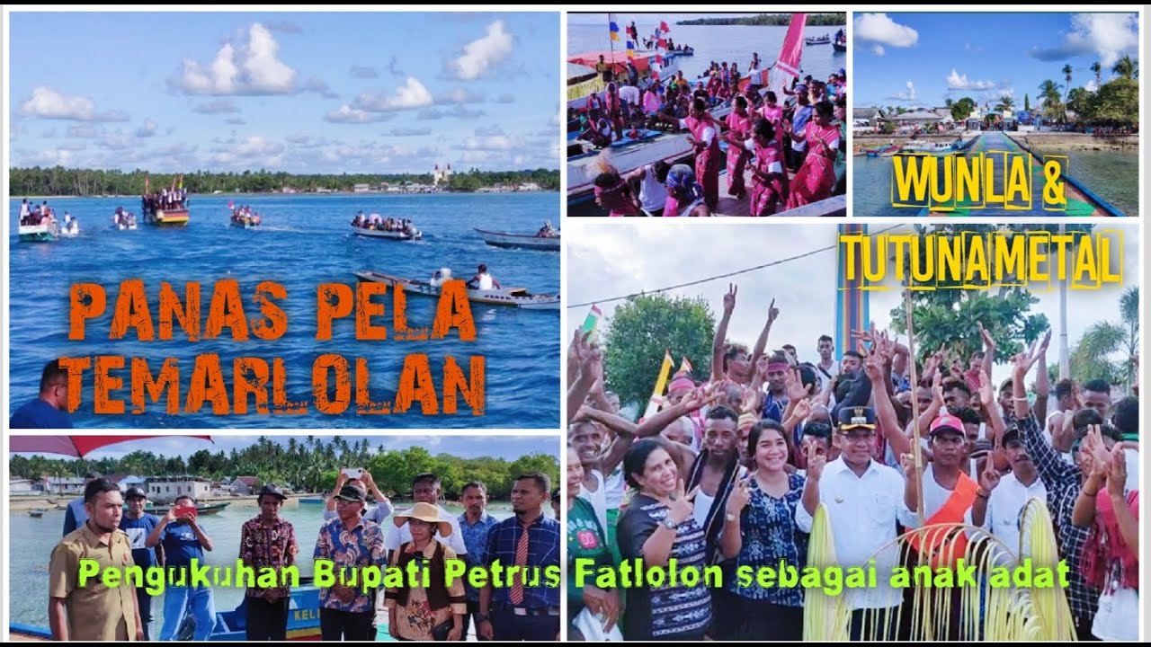 Panas PELA TEMARLOLAN // Wunla & Tutunametal // Pengukuhan Bupati Petrus Fatlolon sbg Anak Adat