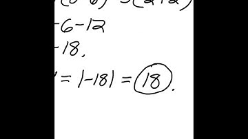 MAT 2233 Section 3.3 (Part 3): Determinants as Area or Volume