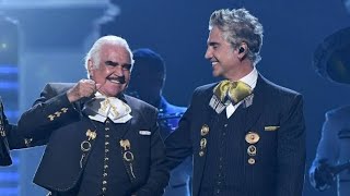 Video voorbeeld van "Mexico Lindo y Querido - Vicente Fernández y Alejandro Fernández en vivo"