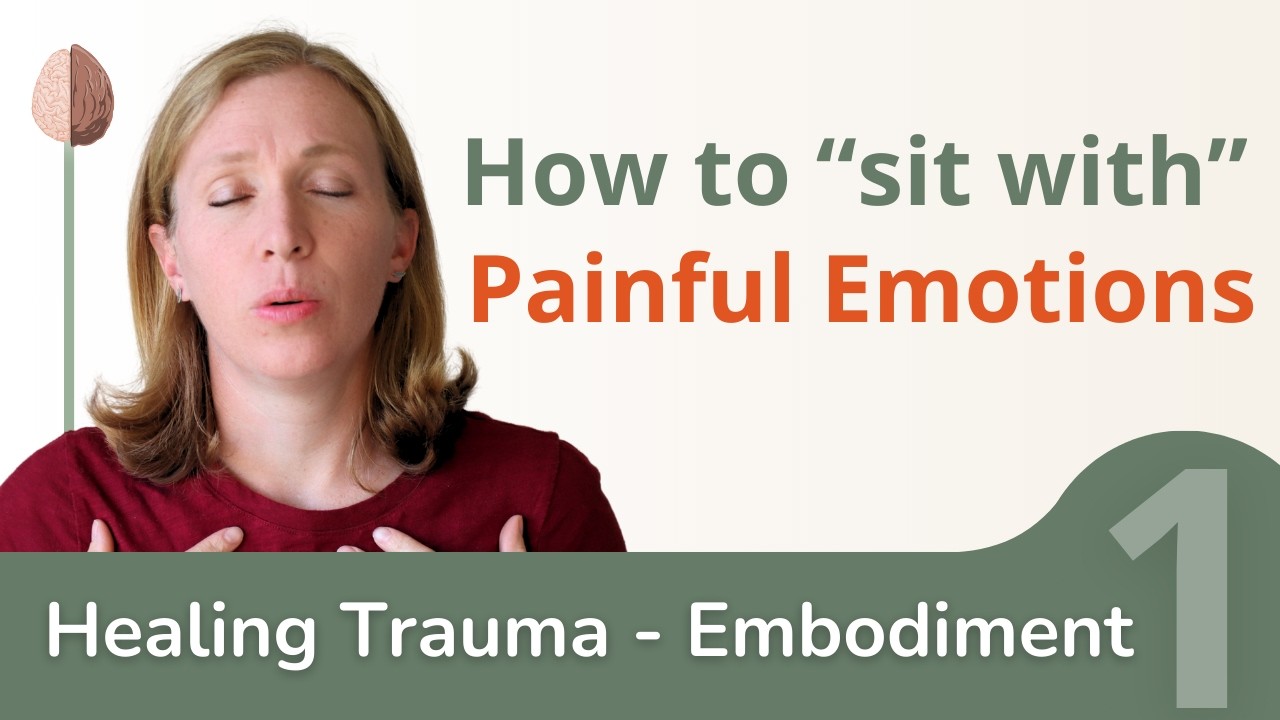 Probably the most Transformative Exercise for processing Painful Emotions - Embodiment Meditation