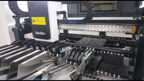 NeoDen7 pick and place machine work in customer area