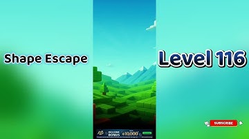 🔥 Shape Escape Level 116 Walkthrough | Can You Solve It? 🧠💥
