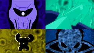 Ben 10 Alien Force Ben's Transformations but background is each one of alien's colors screenshot 5