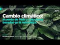 #CicloCambioClimático - acuerdo de París y soluciones basadas en la naturaleza