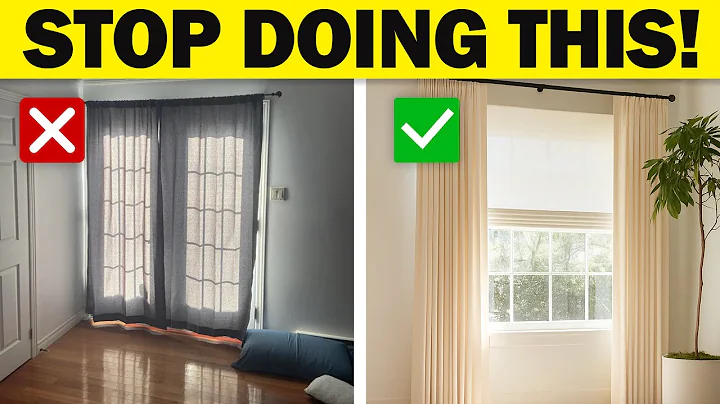 8 Curtain Hanging MISTAKES You NEED to Stop Making!