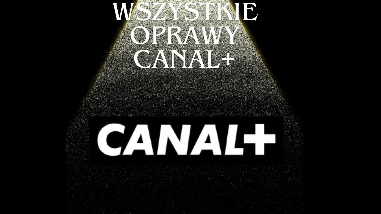 KOMPILACJA OPRAW GRAFICZNYCH CANAL+ 1994-2020