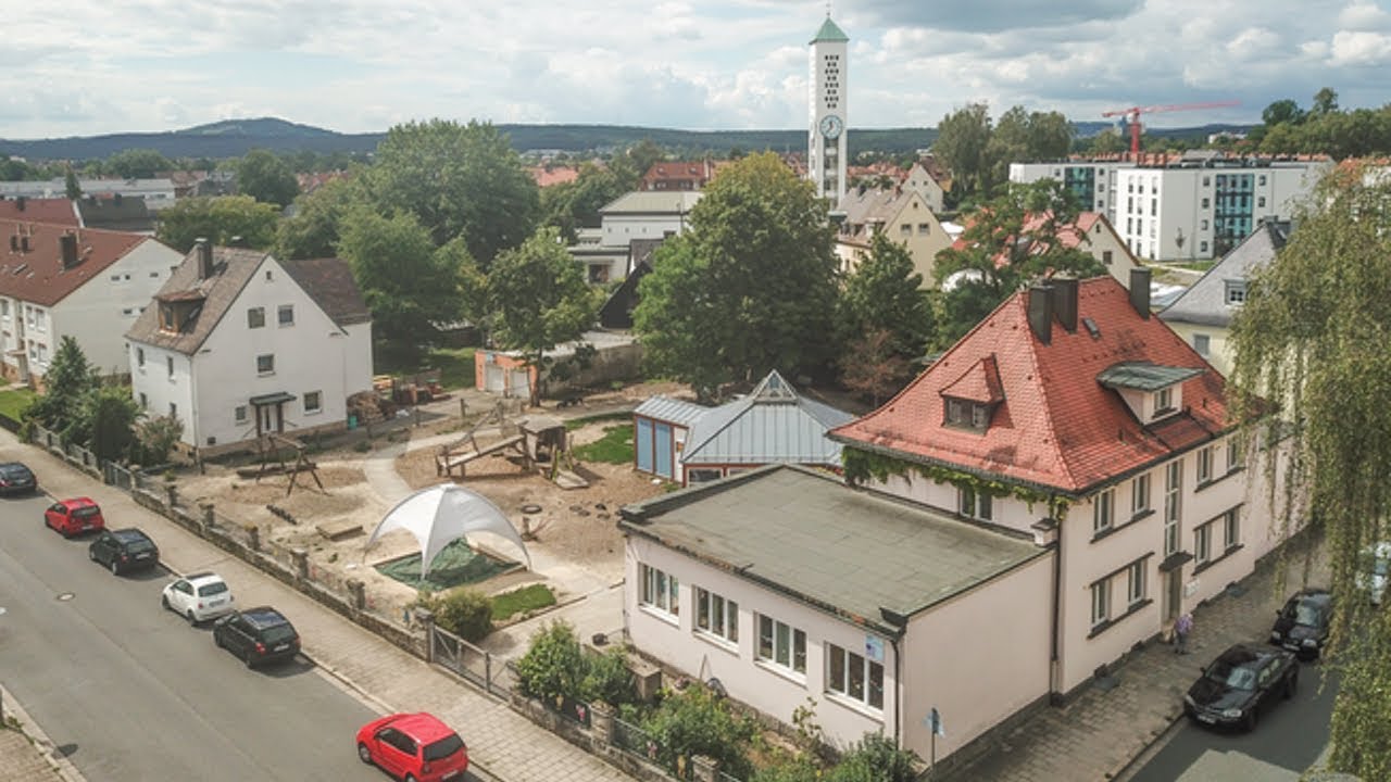 Evang. Kindergarten Kreuz (Fröbelstraße Bayreuth) August 2019 YouTube