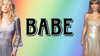 babe (feat. taylor swift) - sugarland lyrics