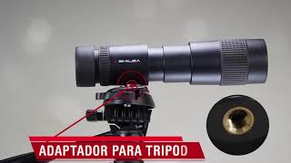 Vídeo: Monocular Shilba Zoom 8-24X40