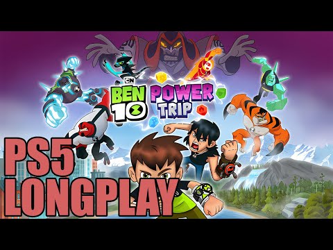 Ben 10: Power Trip Gameplay Walkthrough FULL Game - No Commentary Longplay (PS5)