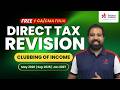 CA/CMA Final Direct Tax Revision | Clubbing of Income | May, Sep 2026, Jan 2027 | Yeshas Academy