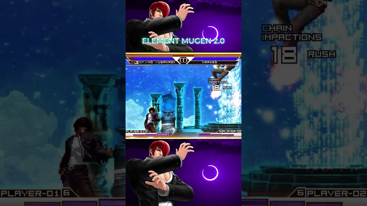 [KOF Mugen] Graves Kusanagi Combo 