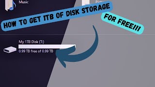How to get 1TB on Windows 10 for FREE!!! screenshot 3