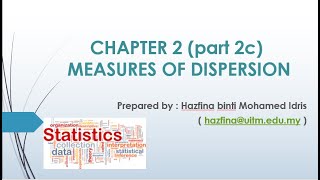 Variance & Standard Deviation (Ungrouped Data)