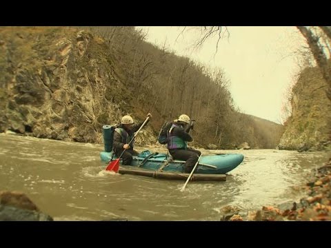 Школа выживания. Адыгея. Плот