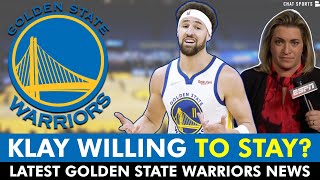 Klay Thompson STAYING For The RIGHT PRICE? Latest Warriors Rumors Per ESPN Ramona Shelburne