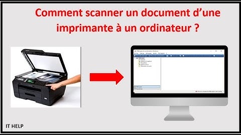 Comment scanner ou numériser un document en PDF