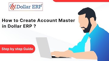 How to Create Account Master in Dollar ERP (English)