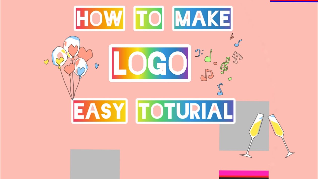How to make logo ] Easy toturial 2023 ] easiest logo ] zainabcreation ...