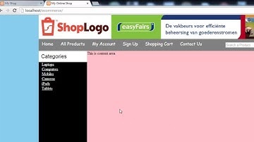 E Commerce Website in PHP & MySQL Part 10   adding cats & brands