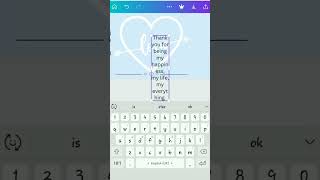 Gift tag design for Valentine's day #canva