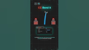 CC bend it motion graphic tutorial