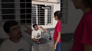 Equality is important #equality #important #new #home #youtubeindia #short #fun