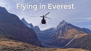 What is a helicopter ride from Gorakshep like? — featuring nepāla360