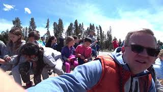 Штат Вайоминг парк Йеллоустон США. Yellowstone National Park.   Гейзеры  Йеллоустона.