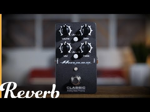 Ampeg Classic Analog Bass Preamp | Reverb Demo Video