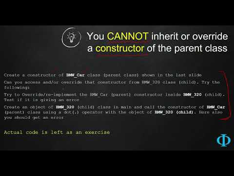 8d Constructor Cannot be Inherited Or Overridden