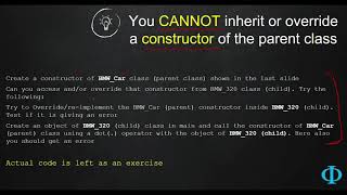 8d Constructor Cannot be Inherited Or Overridden