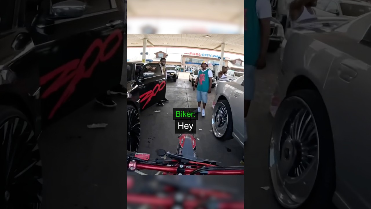 Biker Meet Gang Members 😱