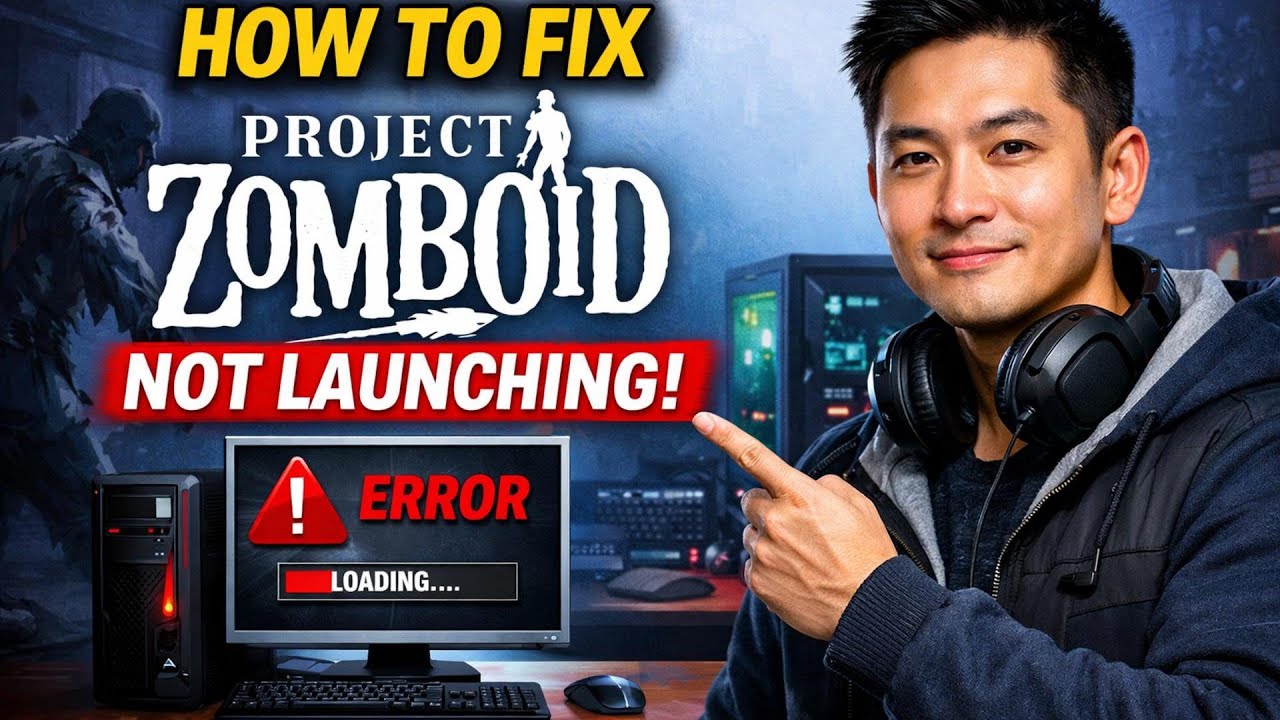 How to FIX Project Zomboid Not Launching (Step by Step) - YouTube