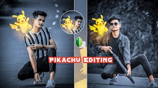 Snapseed viral glowing Pikachu editing | Snapseed photo editing | Snapseed Photo editing kaise Kare