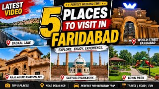 Faridabad Ke Top 5 Tourist Places 😍 | Weekend Trip Guide latest 2026