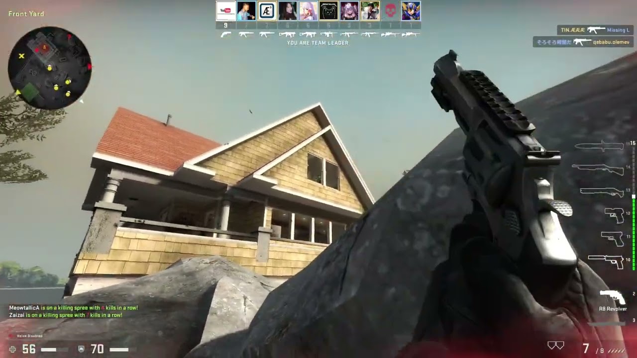 CS:GO ARMS RACE How do you know when a bike is thinking? You can see their wheels turning.