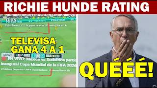 SE HUNDE RATING DE AZTECA! PIERDE 4 A 1. TÍO RICHIE ENTIERRA ASPIRACIÓN 