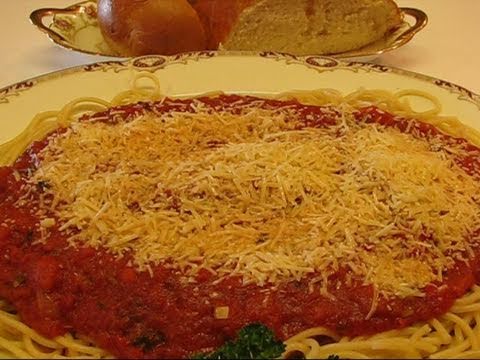 Betty's Easy Spaghetti with Savory Marinara Sauce