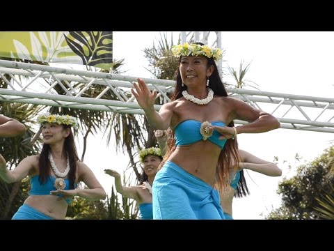 Tahitian Medley　フラ ハラウ オ レイラニ　江ノ島 ALOHA SUNSET 2016