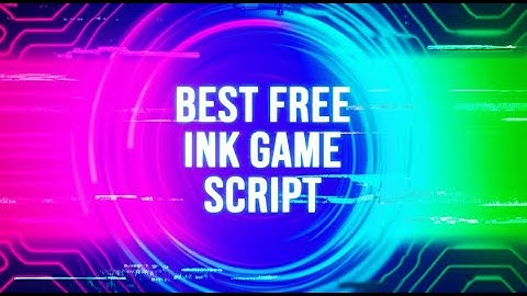 Ink Game Script *NO KEY* - New Update, Auto Win, Dalgona, Glass Bridge, Godmode & More!🦑
