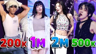 Самые просматриваемые и вирусные фанкамы Kpop за январь 2023 года — топ-50