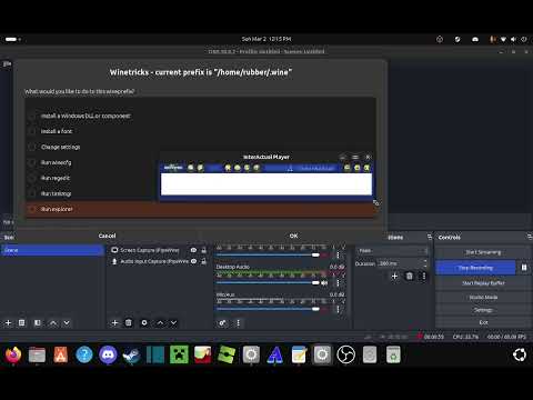 Running 8 Mile's InterActual player on Ubuntu Linux through Wine