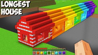 I found THE LONGEST HOUSE BRIDGE in Minecraft! HOUSE of TNT vs LAVA vs GOLD vs WATER vs PORTAL!