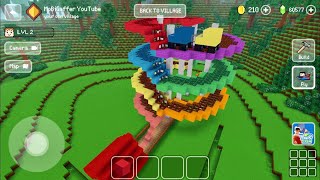 Block Craft 3D: Building Simulator Games For Free Gameplay#1065 (iOS & Android) | Roller Coaster 