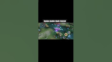 Gusion double blade  tutorial #jzkawaii #mlbb #gusiontutorial