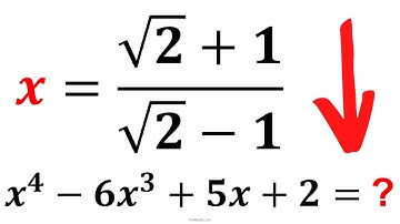 Olympiad Math Question! Can you evaluate the polynomial? Fast & Easy Method