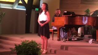 12 Year Old Amanda Marcos Sings this Is Me